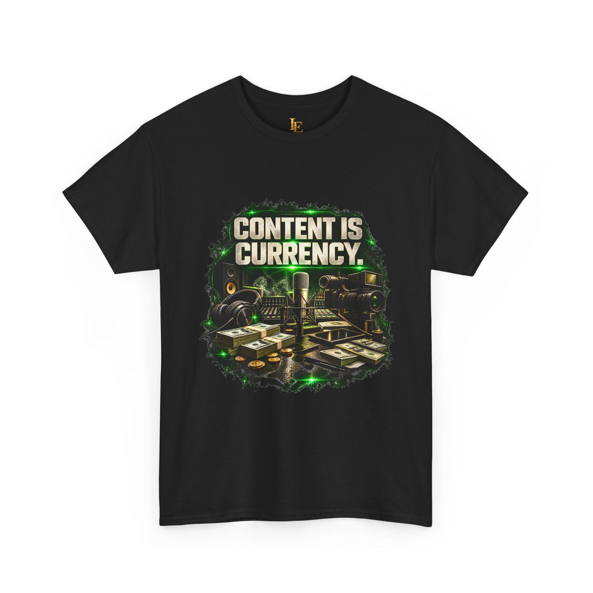 Content Is Currency — Independent Era Tee