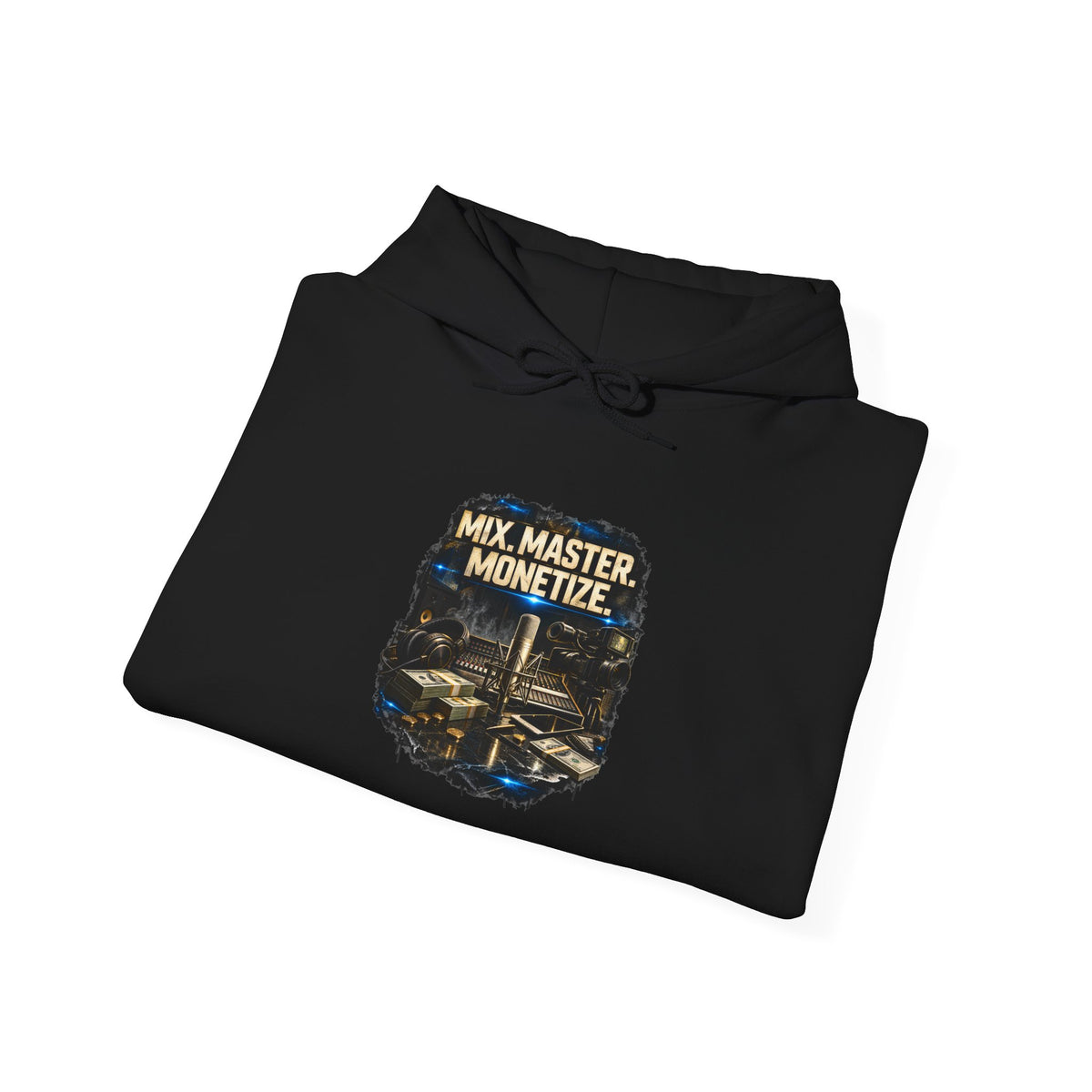 Mix, Master, Monetize Hoodie — Music Producer Studio Sweatshirt
