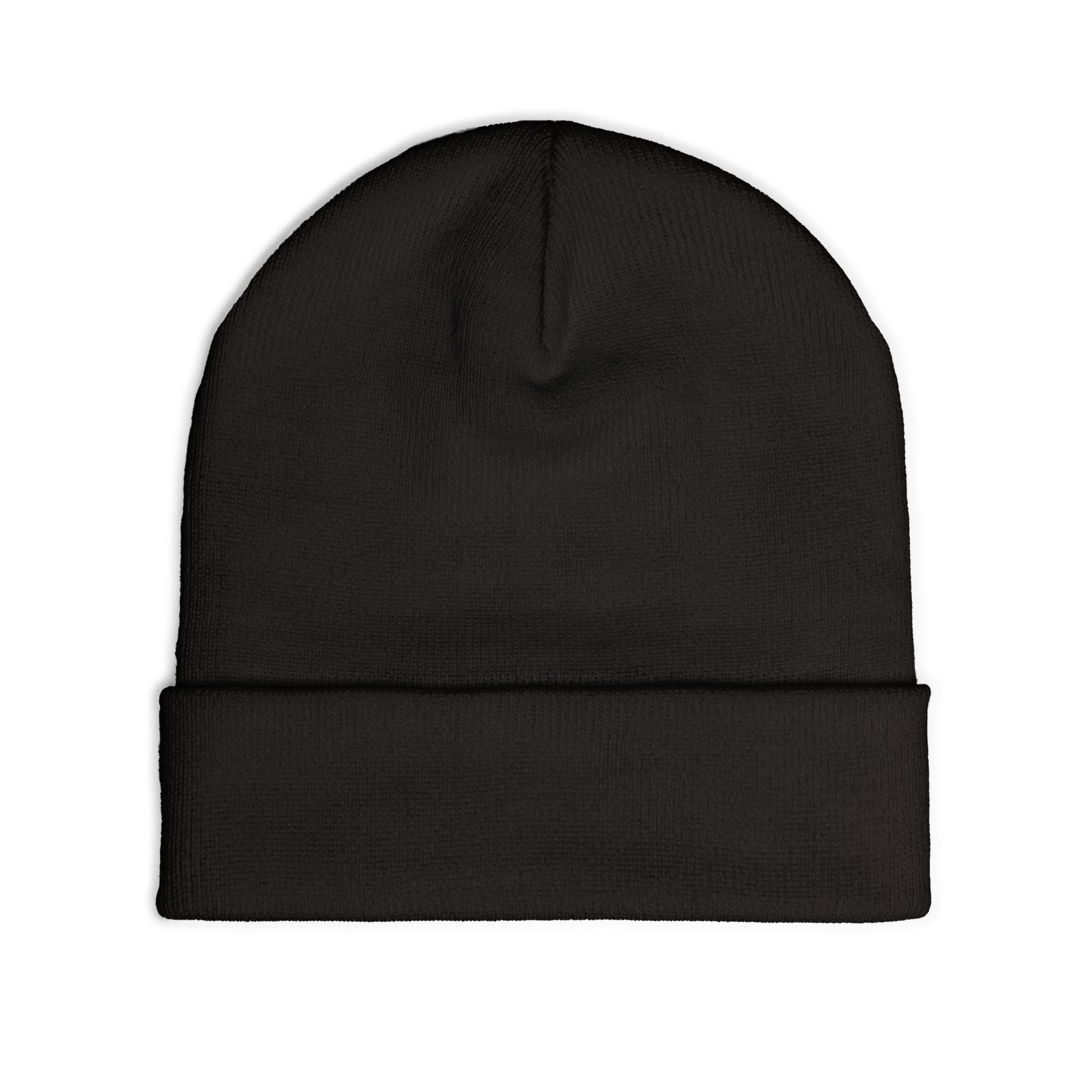 Embroidered Knit Beanie, Stylish Winter Hat, Cozy Knit Cap, Gifts for Him/Her, Trendy Headwear for All Seasons