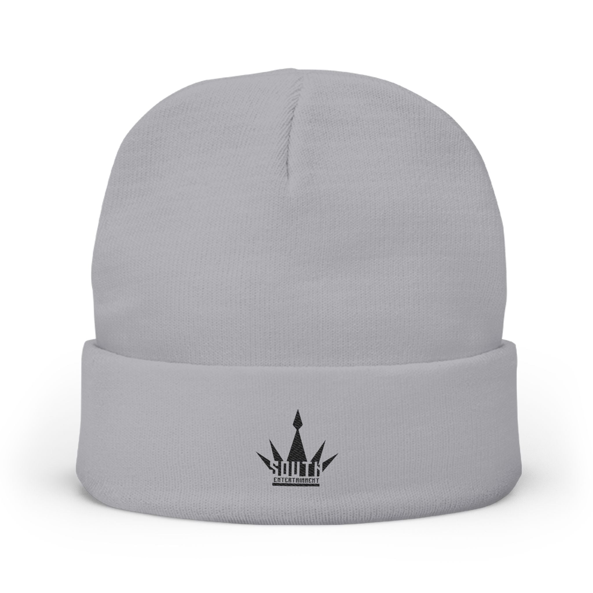 Embroidered Knit Beanie with Crown Design, Winter Hat, Unisex Beanie, Warm Headwear, Gift for Her/Him, Casual Style