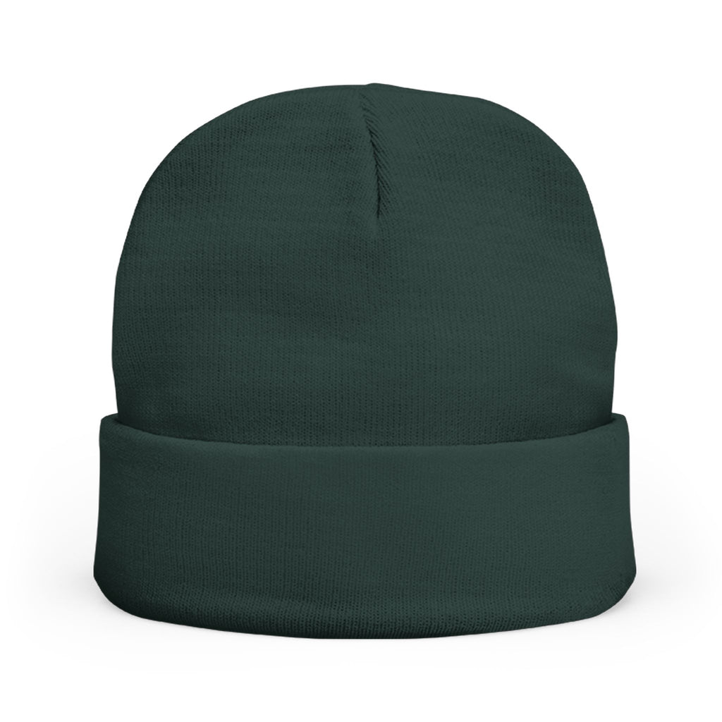 Embroidered Knit Beanie, Stylish Winter Hat, Cozy Knit Cap, Gifts for Him/Her, Trendy Headwear for All Seasons