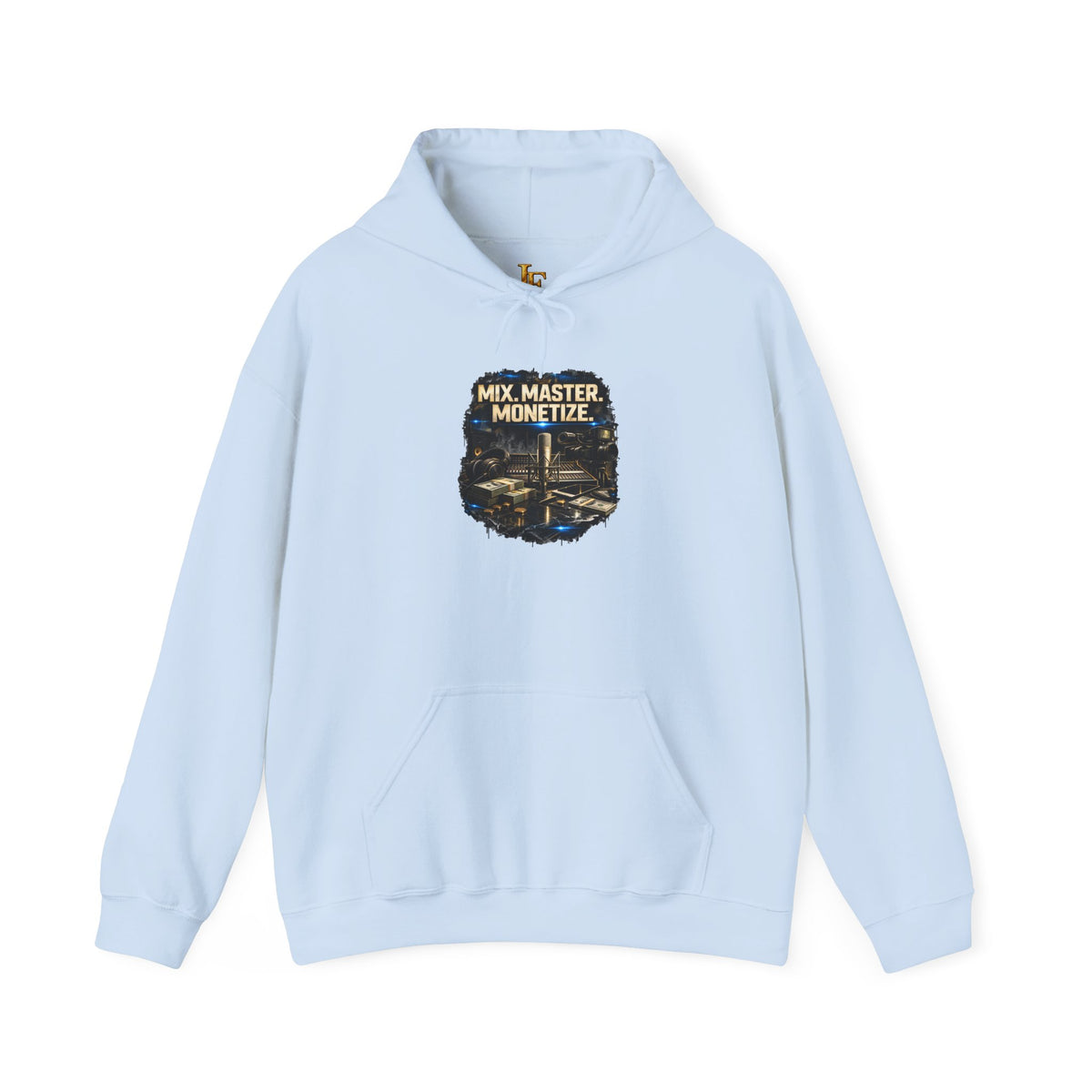 Mix, Master, Monetize Hoodie — Music Producer Studio Sweatshirt