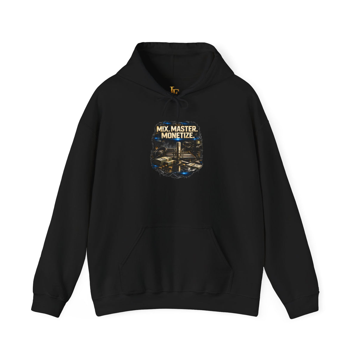 Mix, Master, Monetize Hoodie — Music Producer Studio Sweatshirt