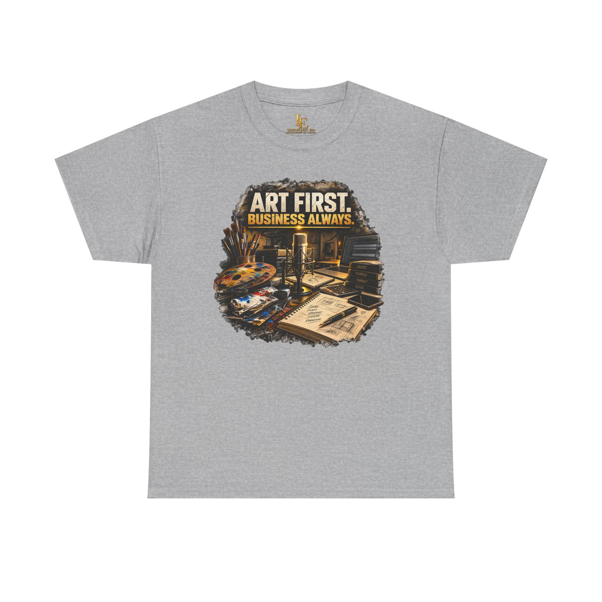 ART FIRST. BUSINESS ALWAYS. Independent Era Tee