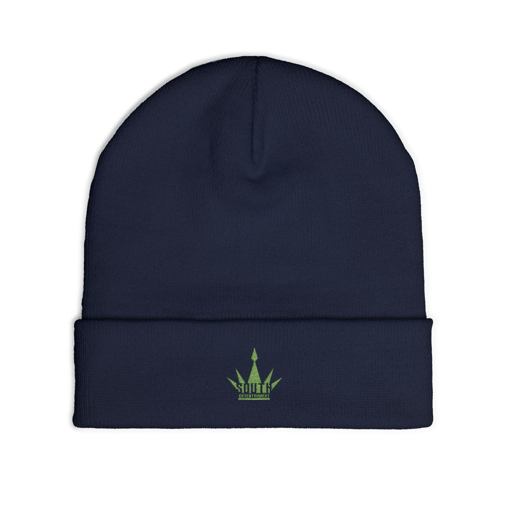 Embroidered Knit Beanie, Stylish Winter Hat, Cozy Knit Cap, Gifts for Him/Her, Trendy Headwear for All Seasons