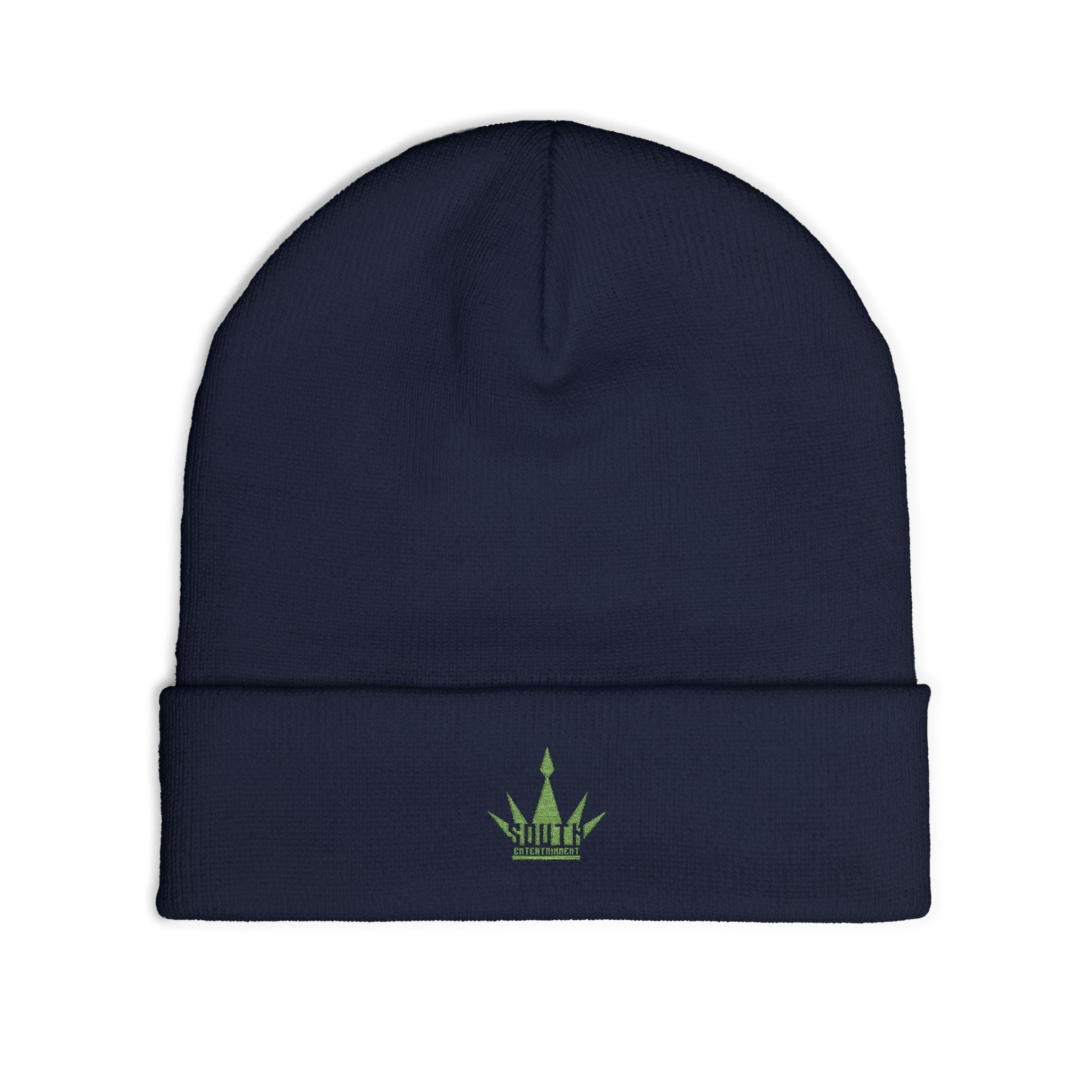 Embroidered Knit Beanie, Stylish Winter Hat, Cozy Knit Cap, Gifts for Him/Her, Trendy Headwear for All Seasons