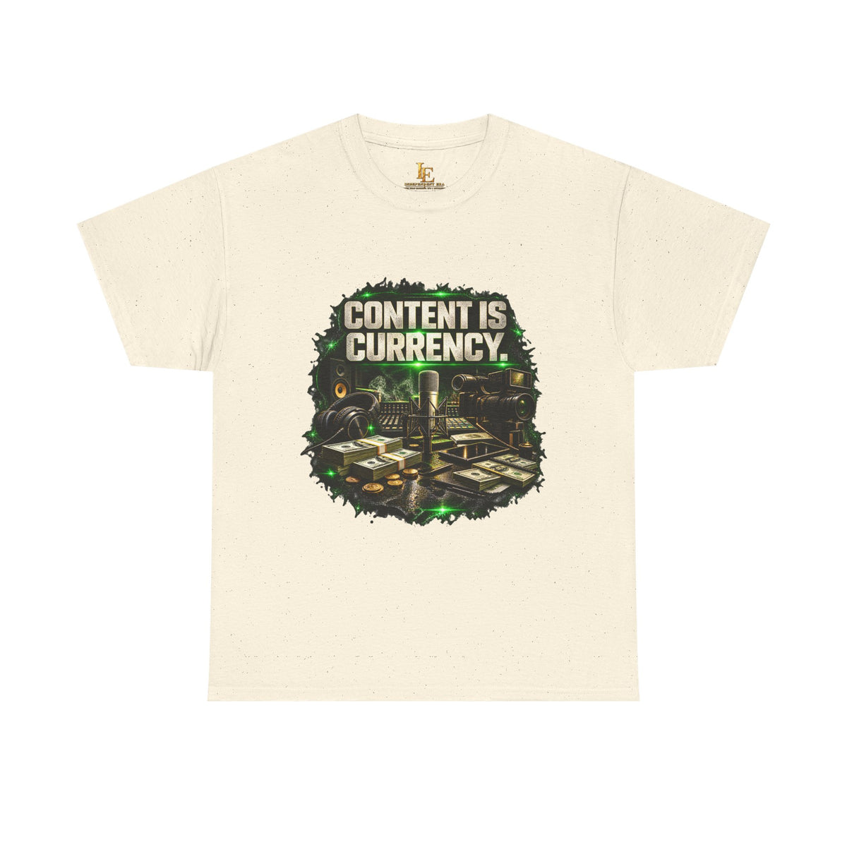 Content Is Currency — Independent Era Tee