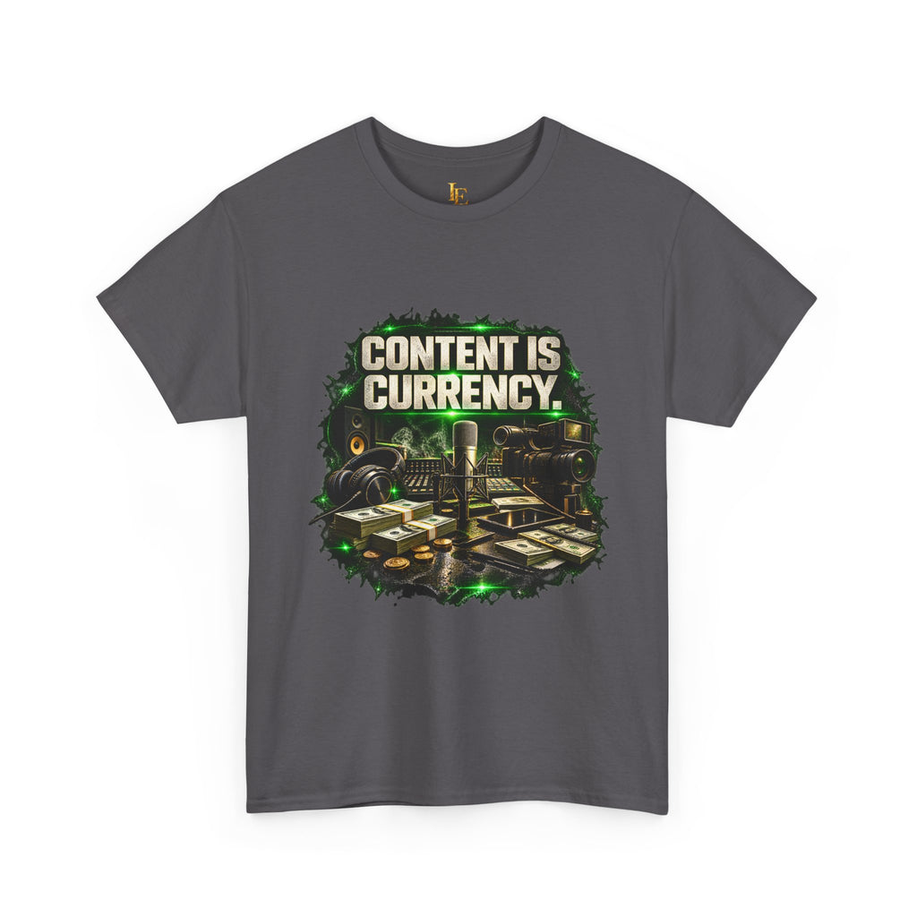 Content Is Currency — Independent Era Tee