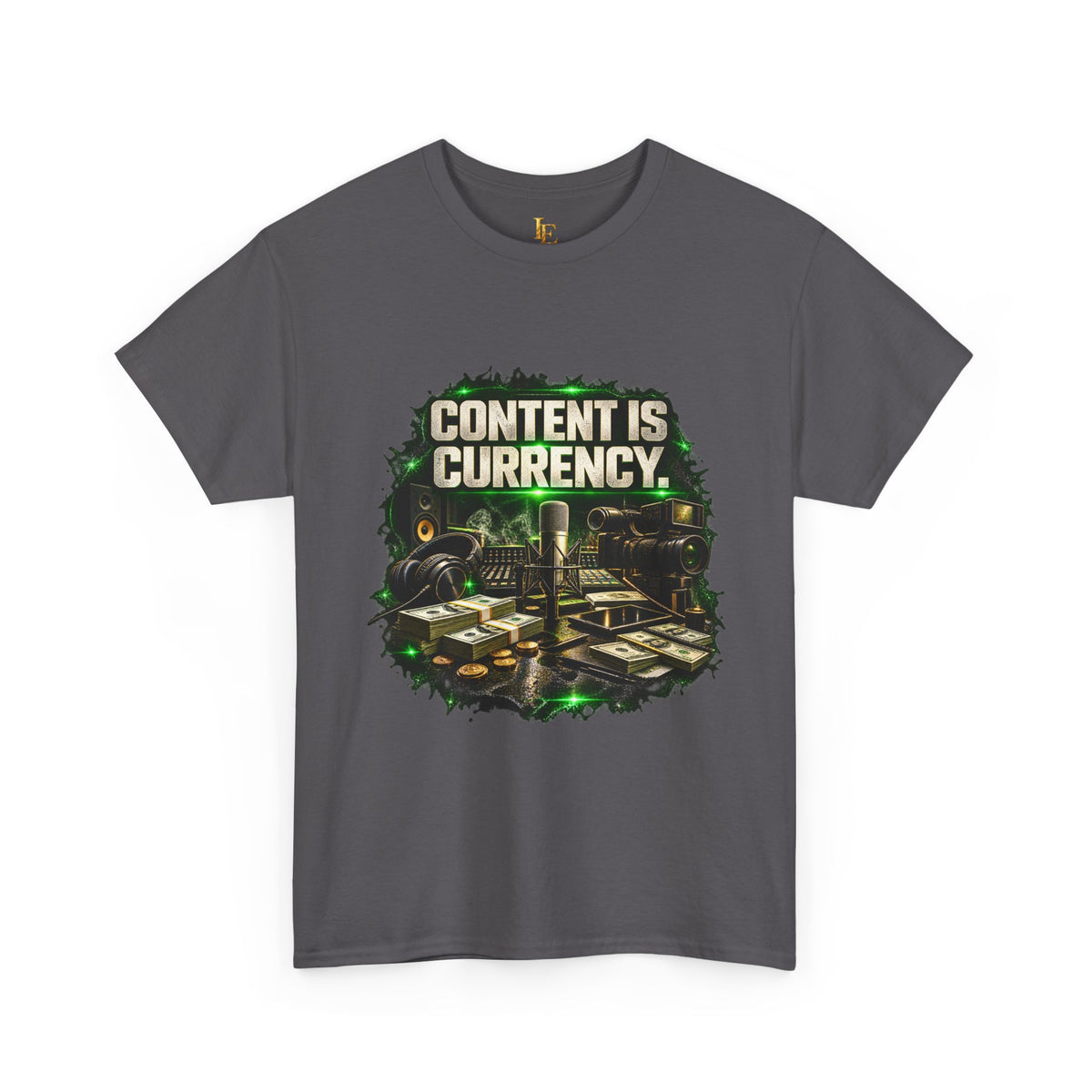 Content Is Currency — Independent Era Tee
