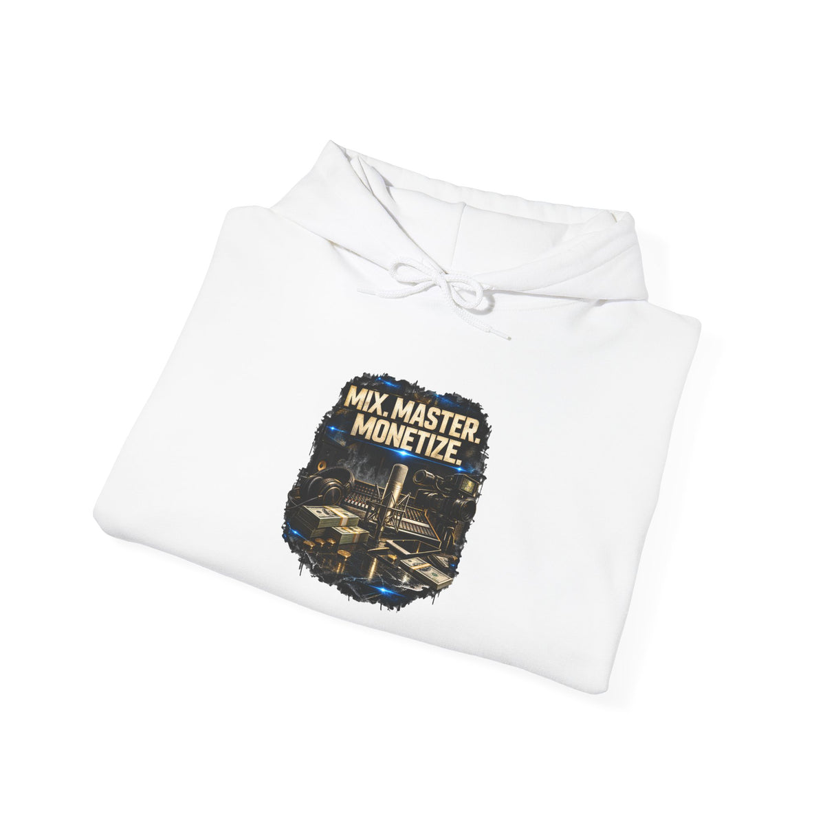 Mix, Master, Monetize Hoodie — Music Producer Studio Sweatshirt