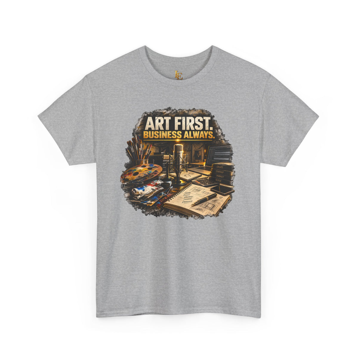 ART FIRST. BUSINESS ALWAYS. Independent Era Tee