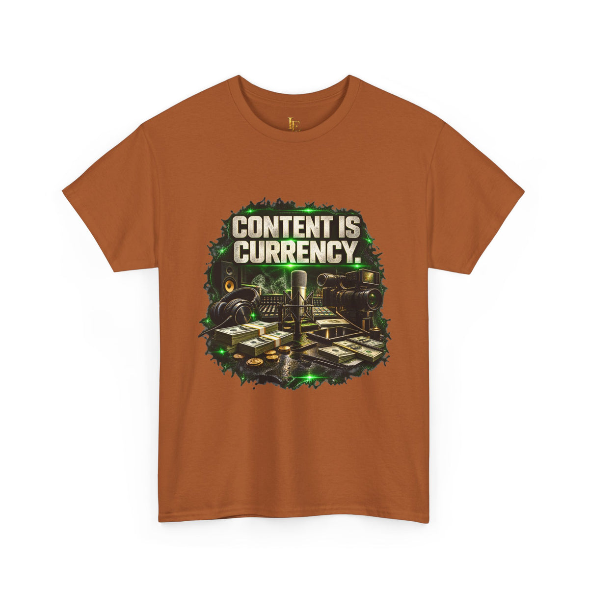 Content Is Currency — Independent Era Tee