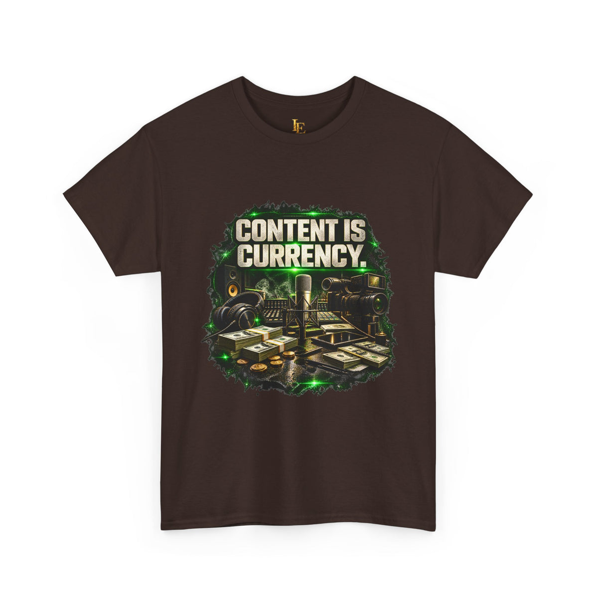 Content Is Currency — Independent Era Tee