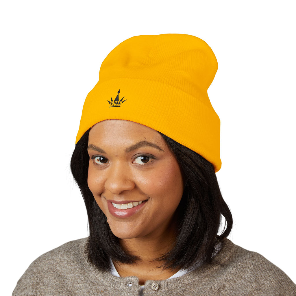 Crown Beanie – Gold