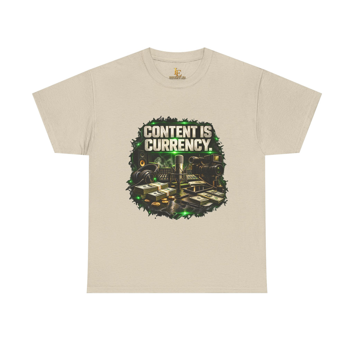 Content Is Currency — Independent Era Tee