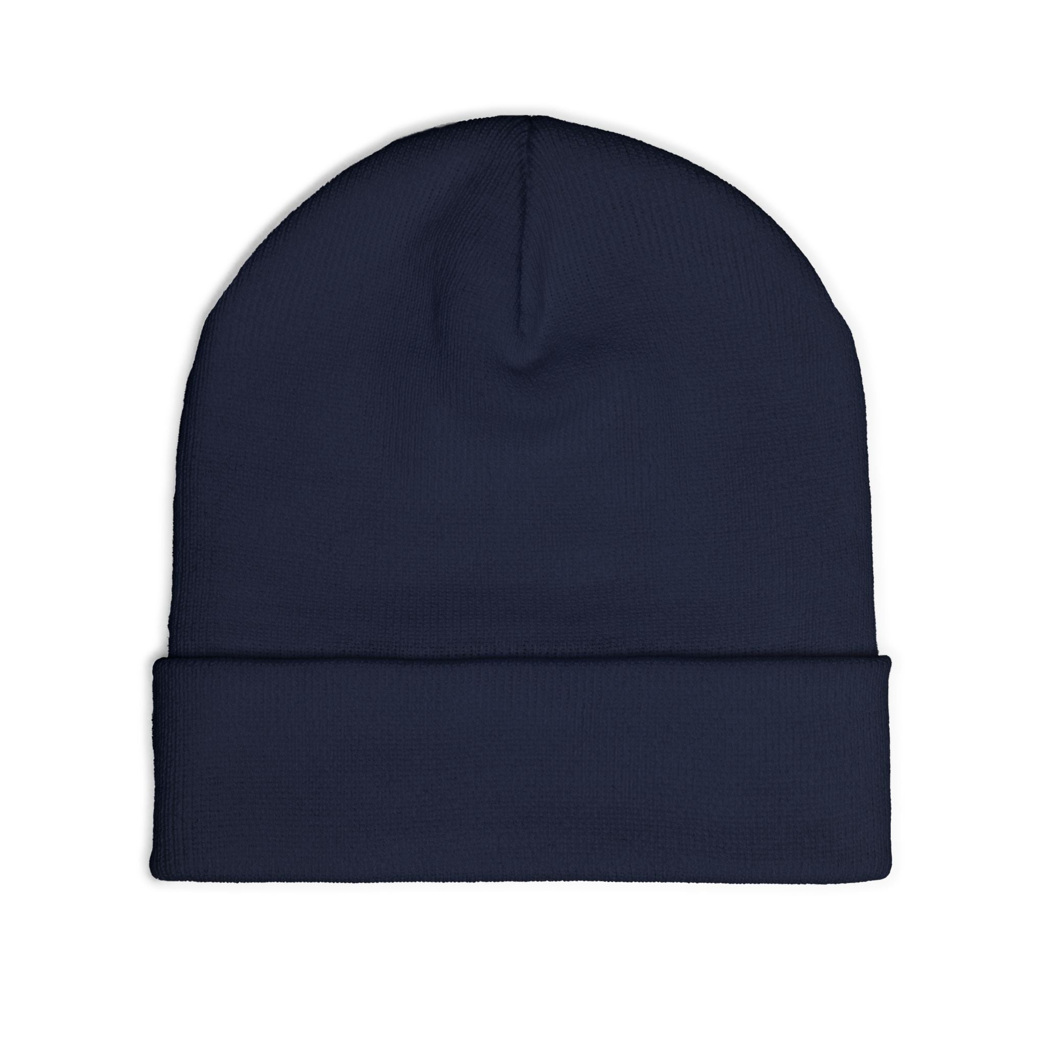 Embroidered Knit Beanie, Stylish Winter Hat, Cozy Knit Cap, Gifts for Him/Her, Trendy Headwear for All Seasons