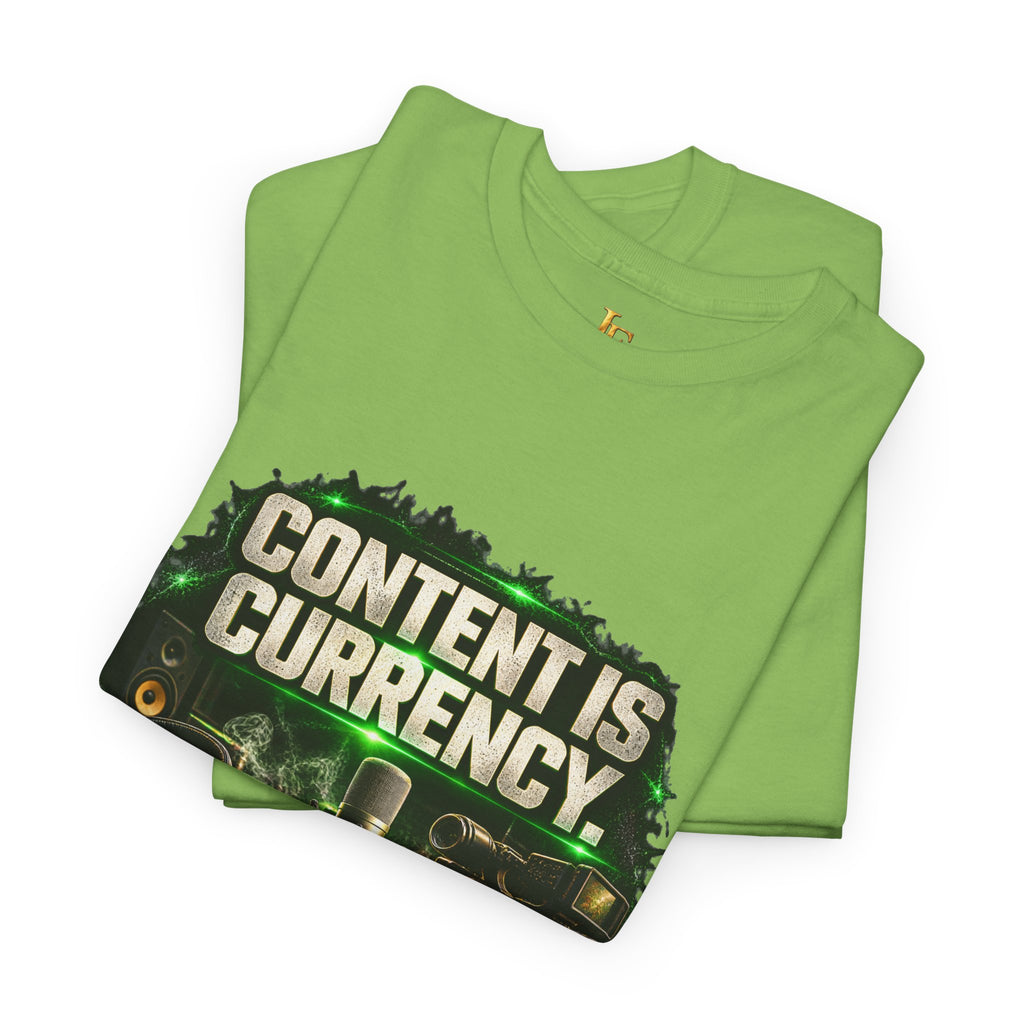 Content Is Currency — Independent Era Tee