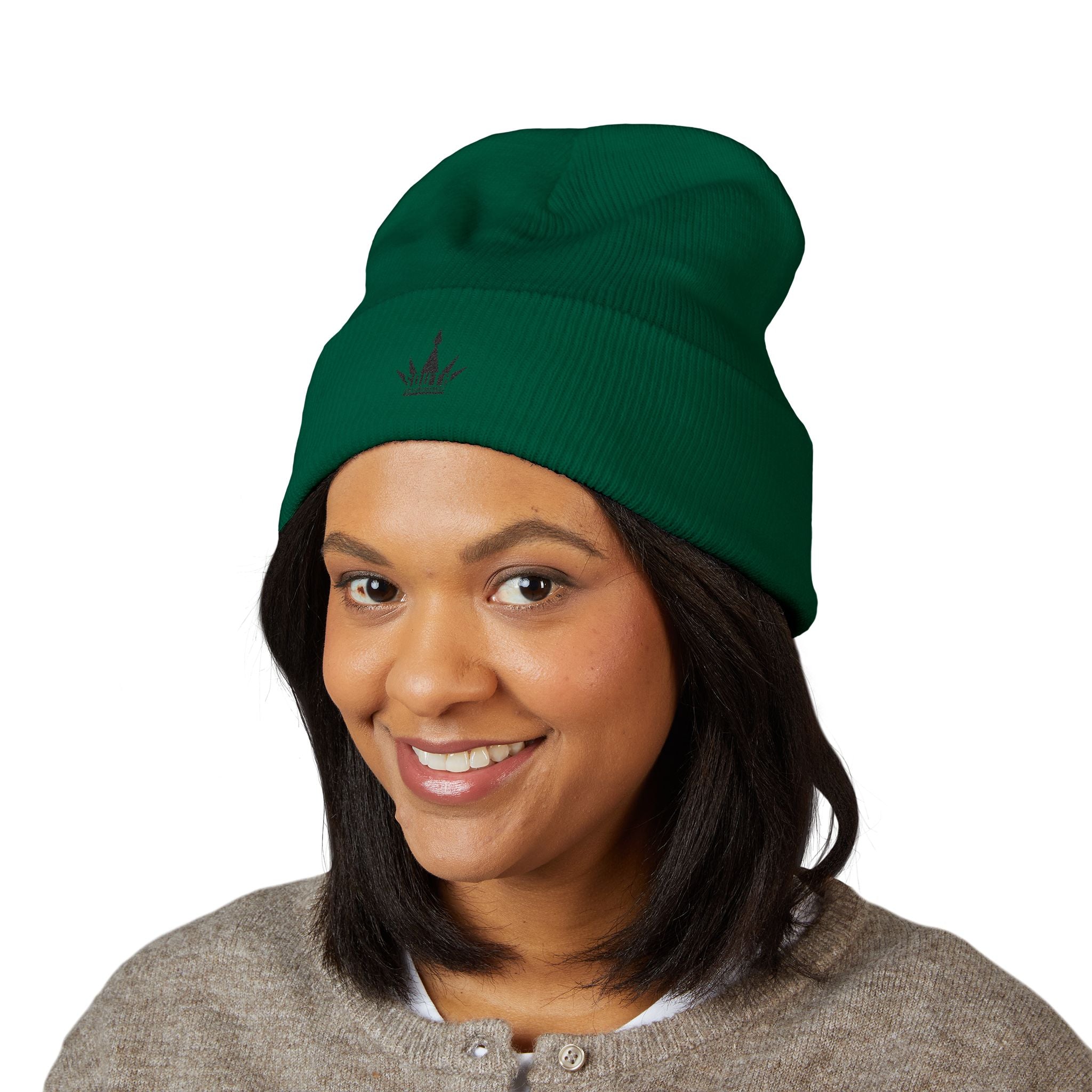 Crown Beanie – Gold