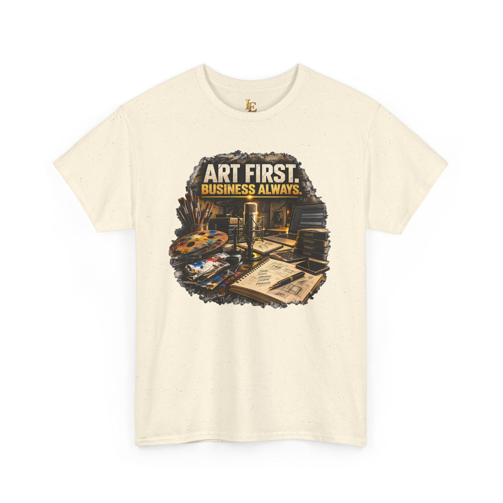 ART FIRST. BUSINESS ALWAYS. Independent Era Tee