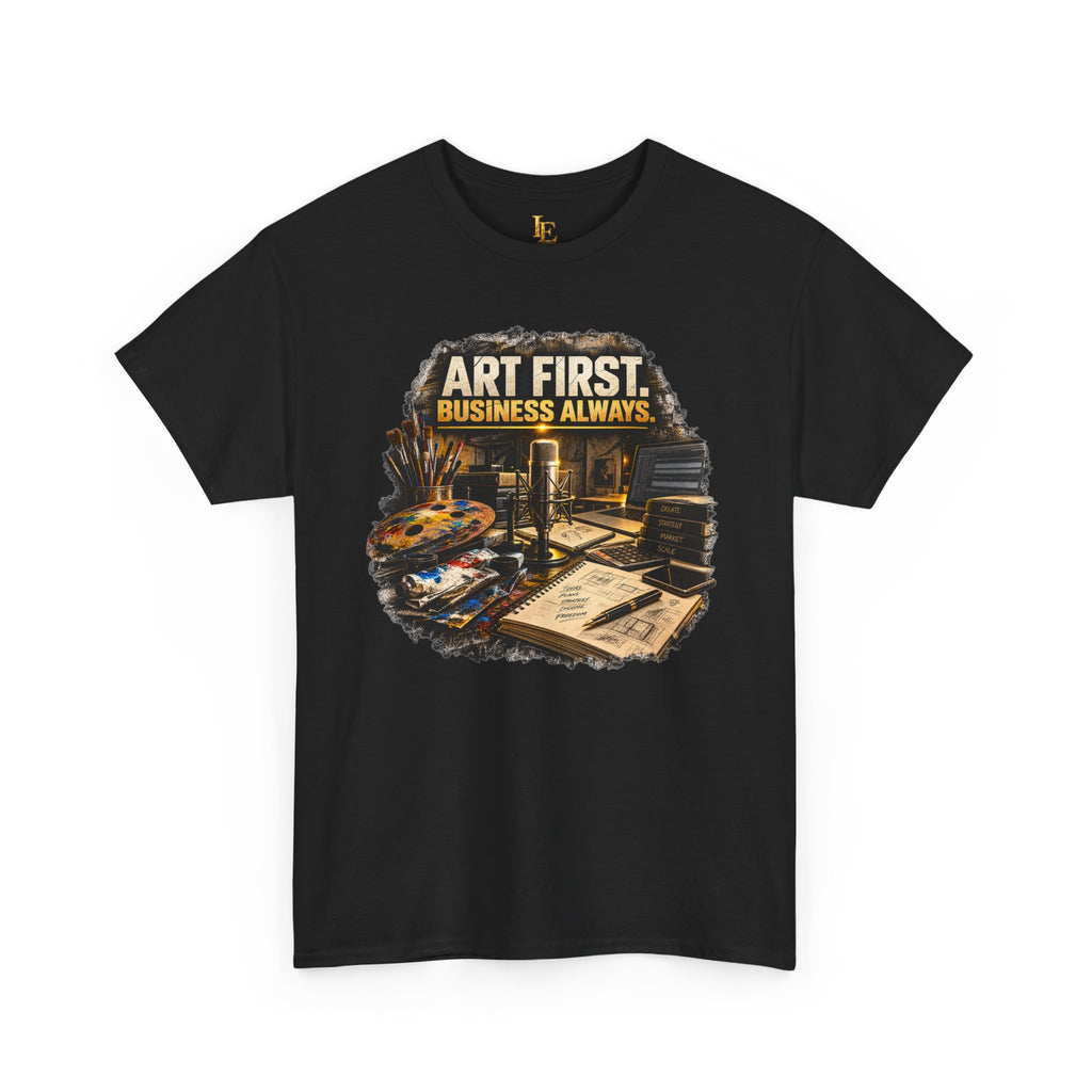 ART FIRST. BUSINESS ALWAYS. Independent Era Tee