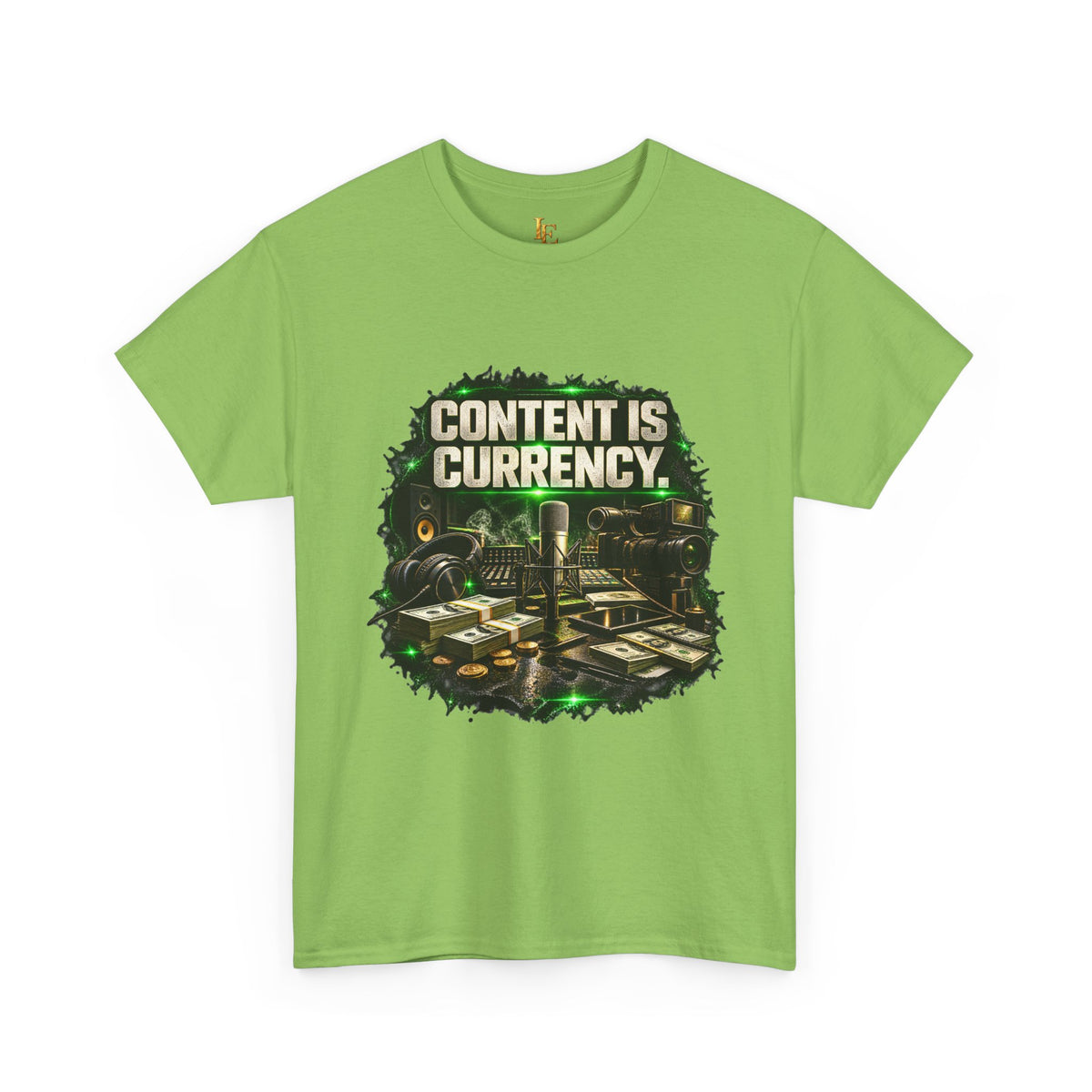 Content Is Currency — Independent Era Tee