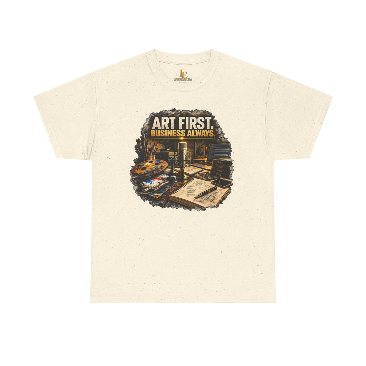 ART FIRST. BUSINESS ALWAYS. Independent Era Tee