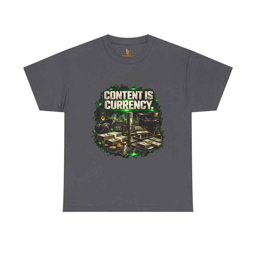 Content Is Currency — Independent Era Tee