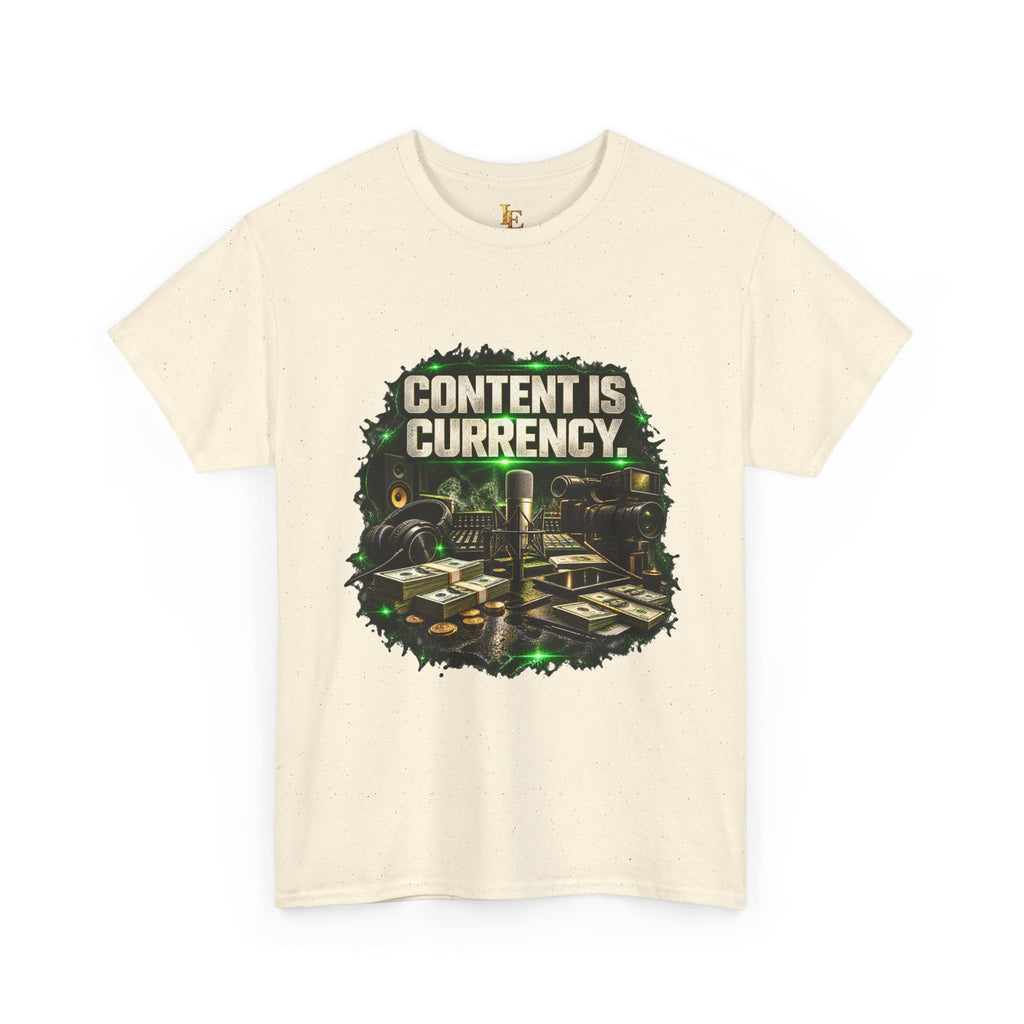 Content Is Currency — Independent Era Tee