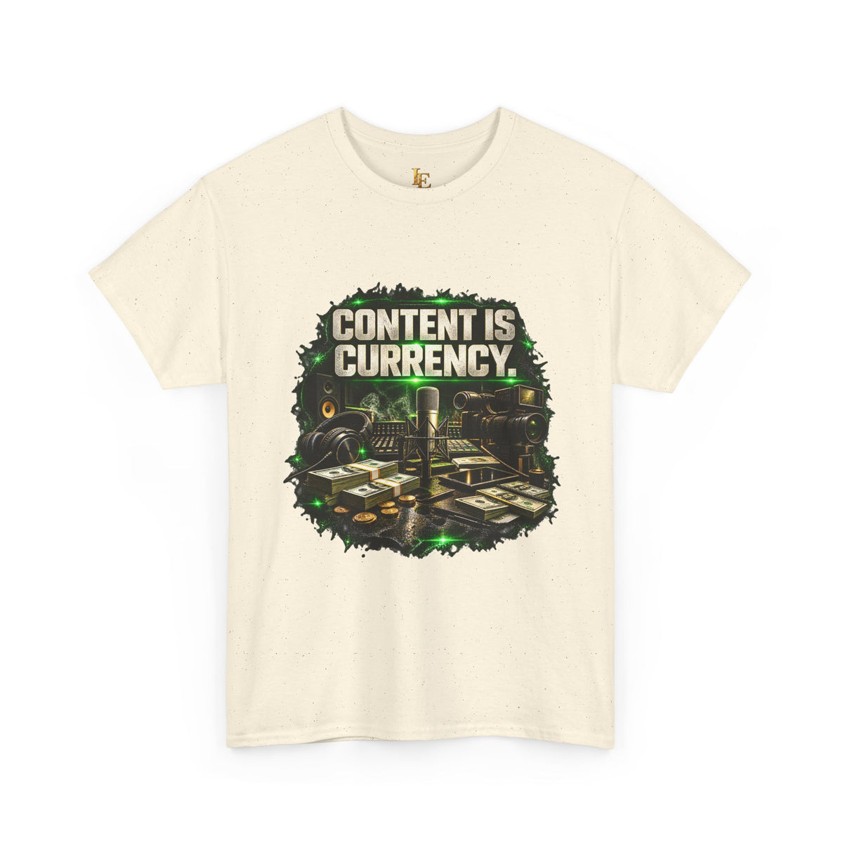 Content Is Currency — Independent Era Tee