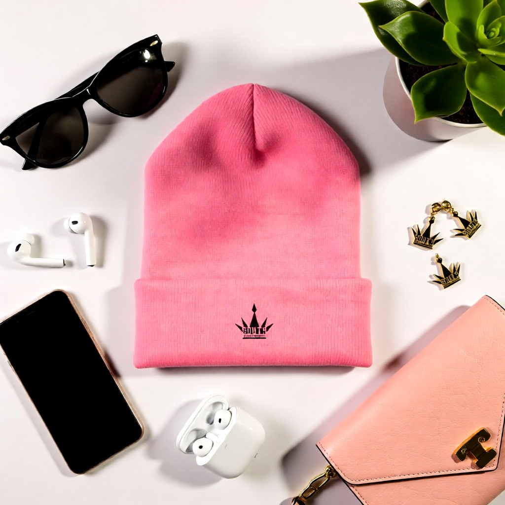 Crown Beanie – Gold