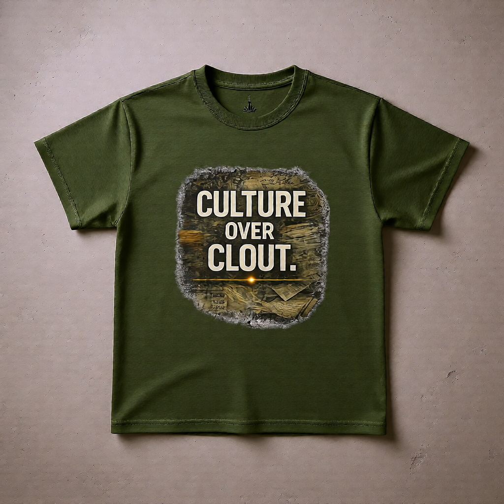 Culture Over Clout — Independent Era Tee