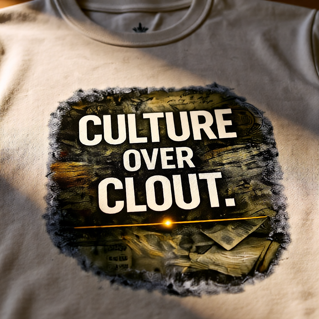 Culture Over Clout — Independent Era Tee