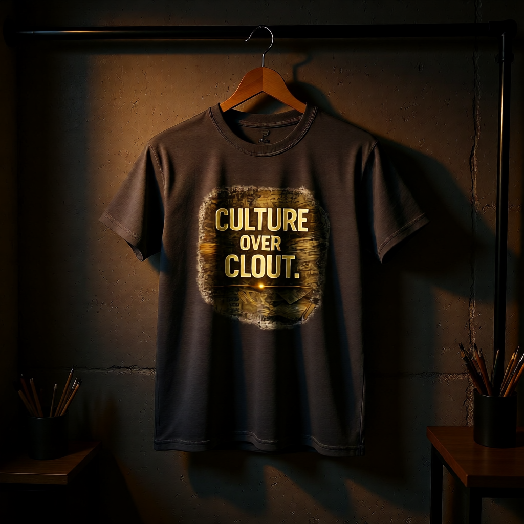 Culture Over Clout — Independent Era Tee