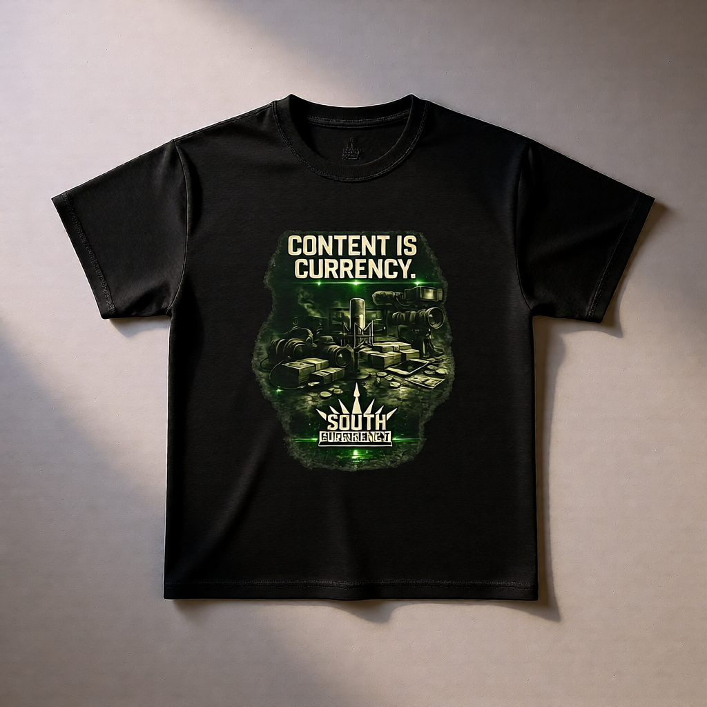 Content Is Currency — Independent Era Tee