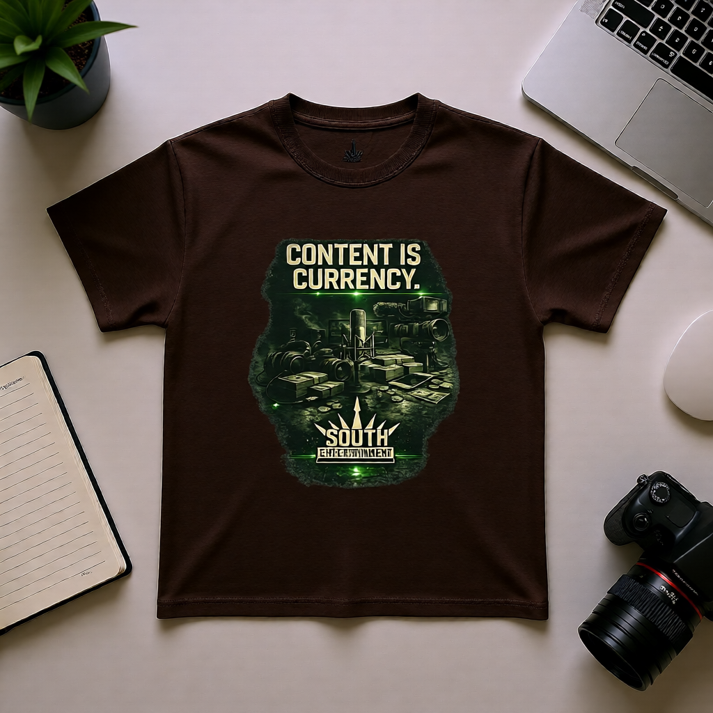 Content Is Currency — Independent Era Tee