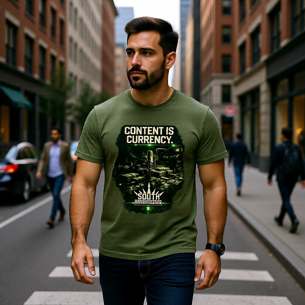 Content Is Currency — Independent Era Tee