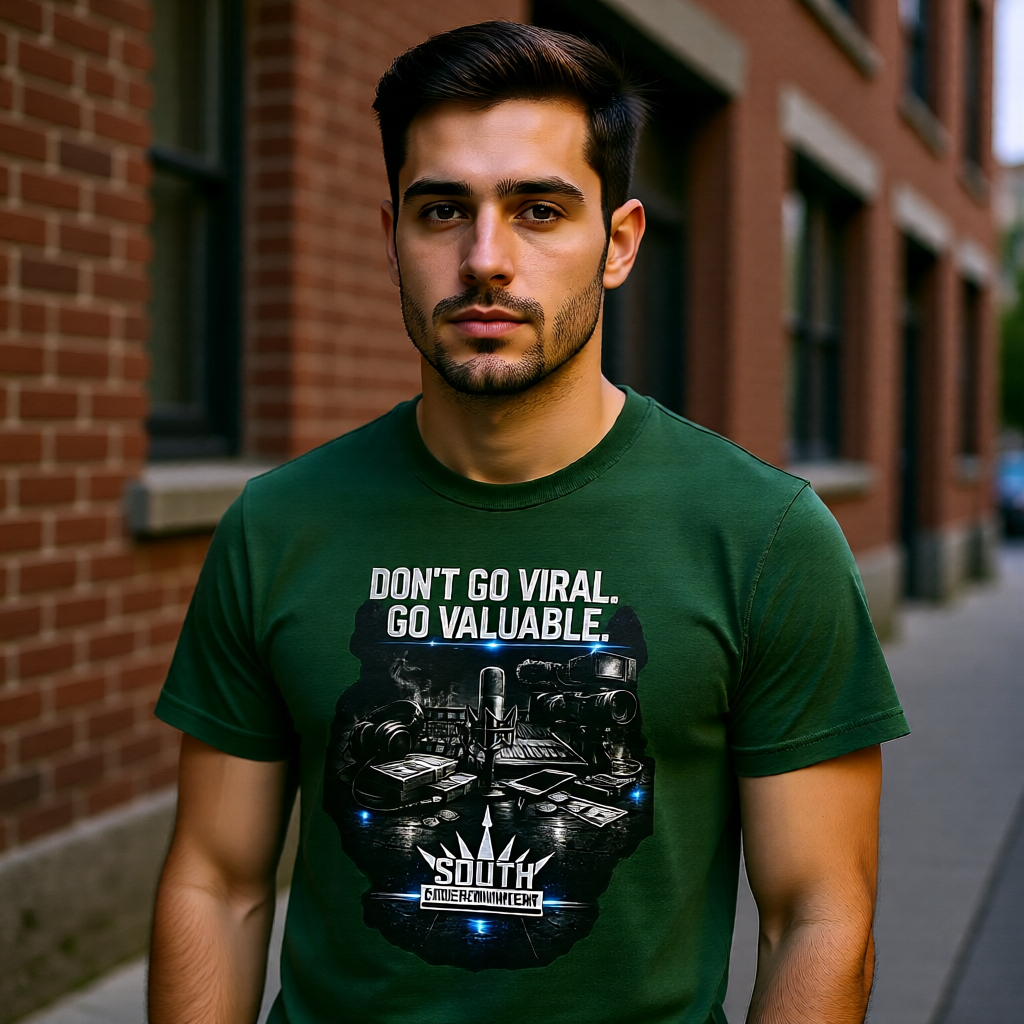 Don’t Go Viral. Go Valuable. — Independent Era Tee