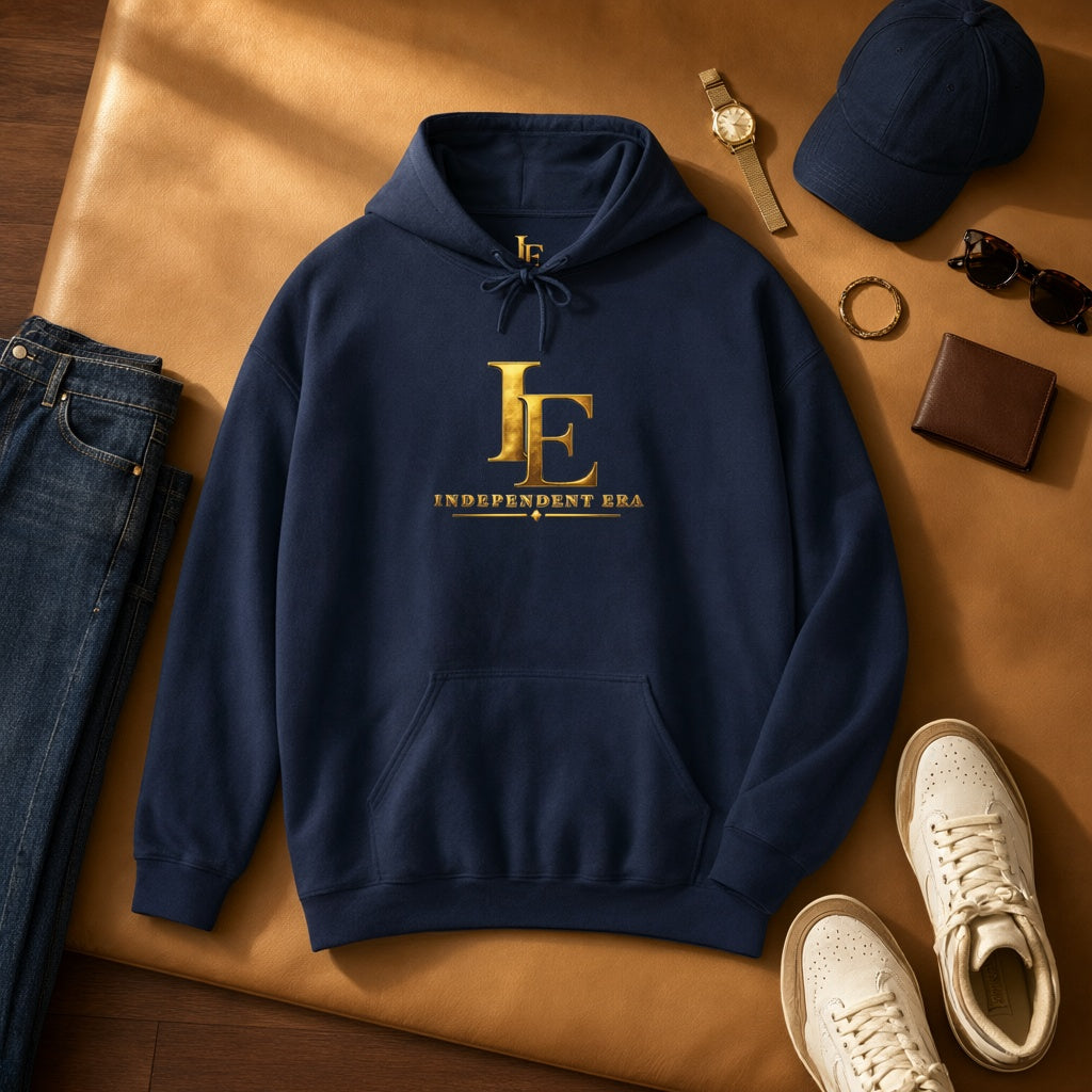 Independent Era Gold Monogram Hoodie