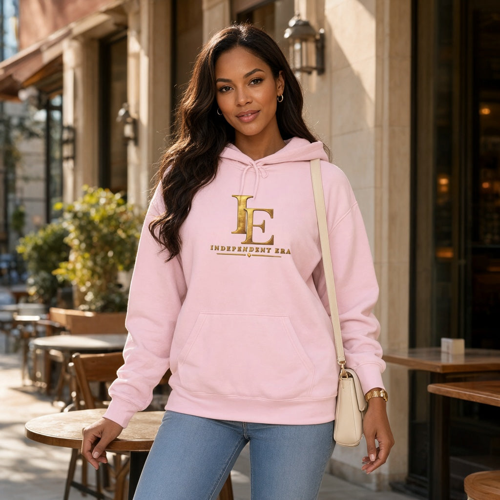 Independent Era Gold Monogram Hoodie