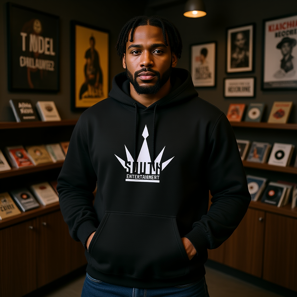 Crown Hoodie – Black