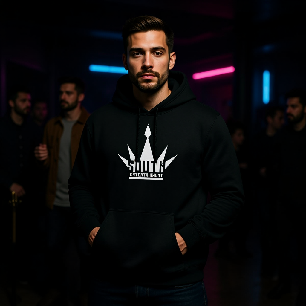 Crown Hoodie – Black