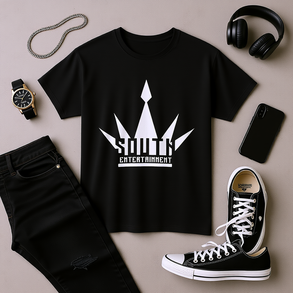 Crown Tee – Black