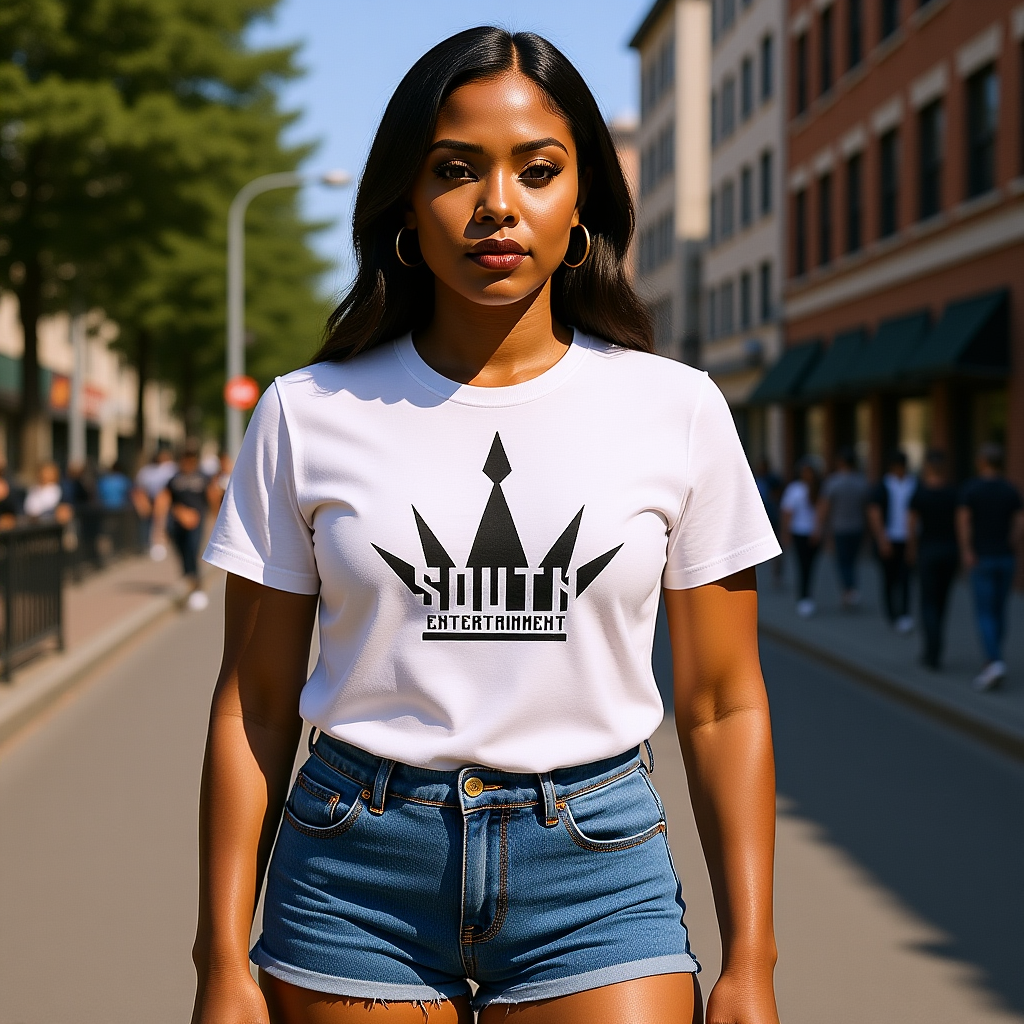 Crown Tee – White