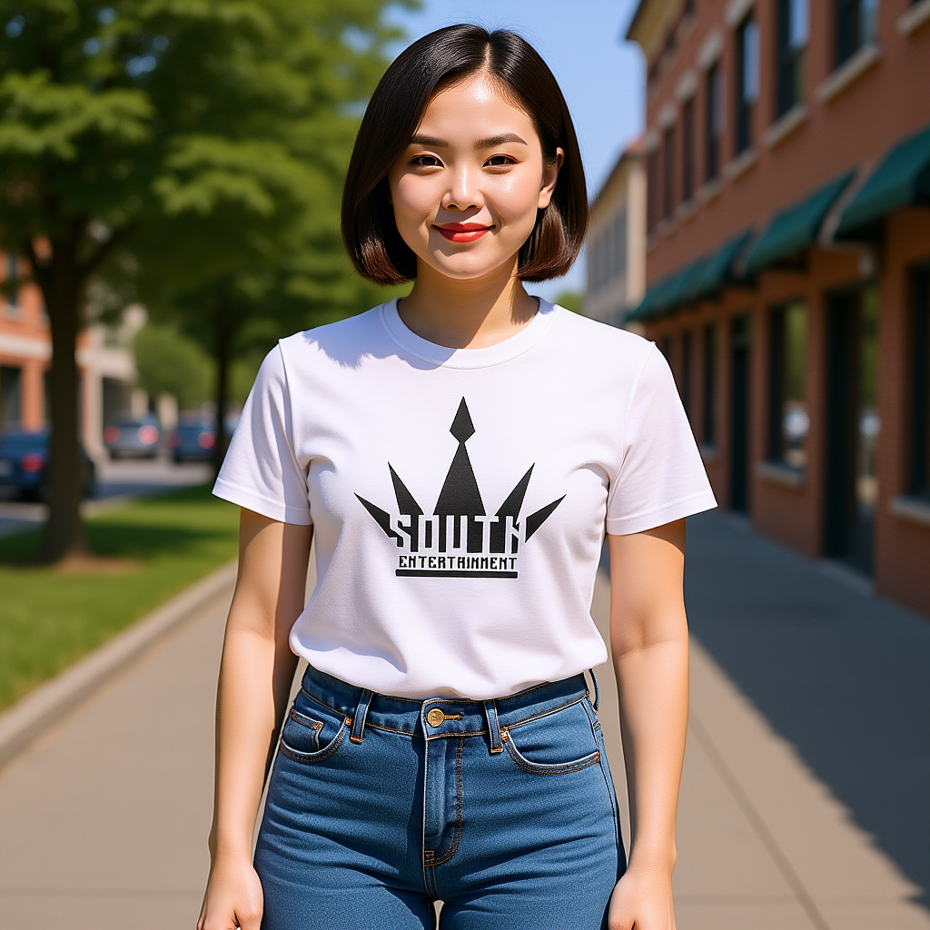 Crown Tee – White