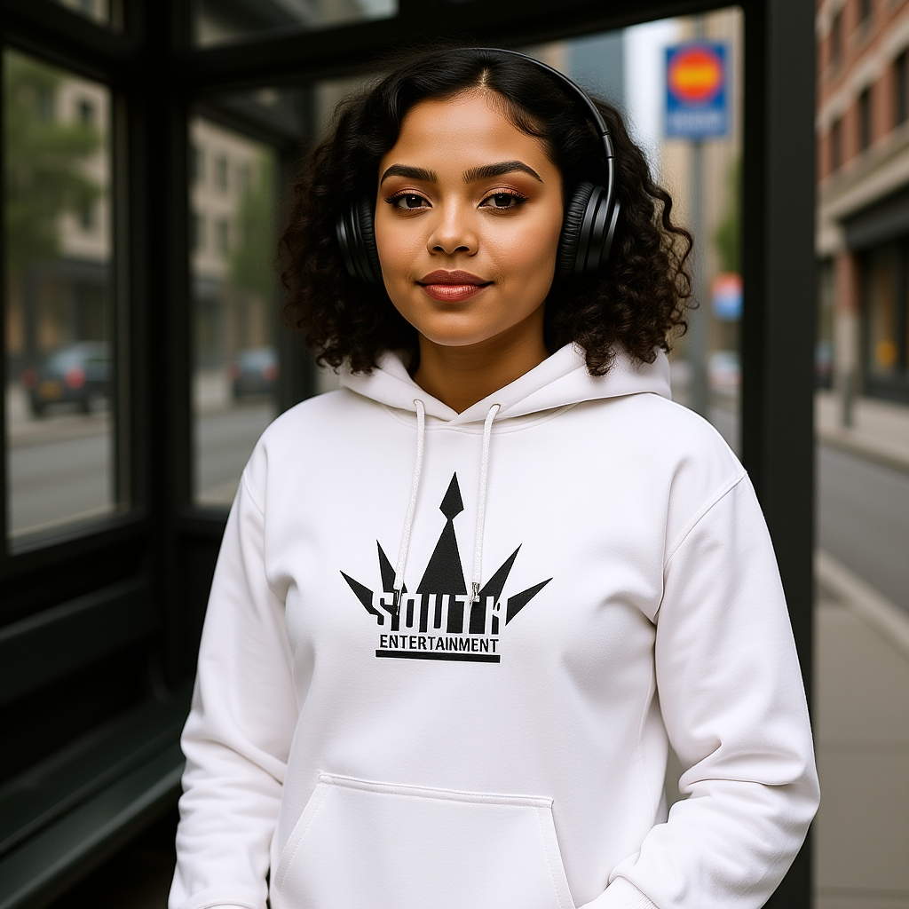 Crown Hoodie – White