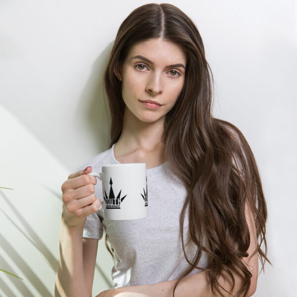 White glossy mug - Image 2